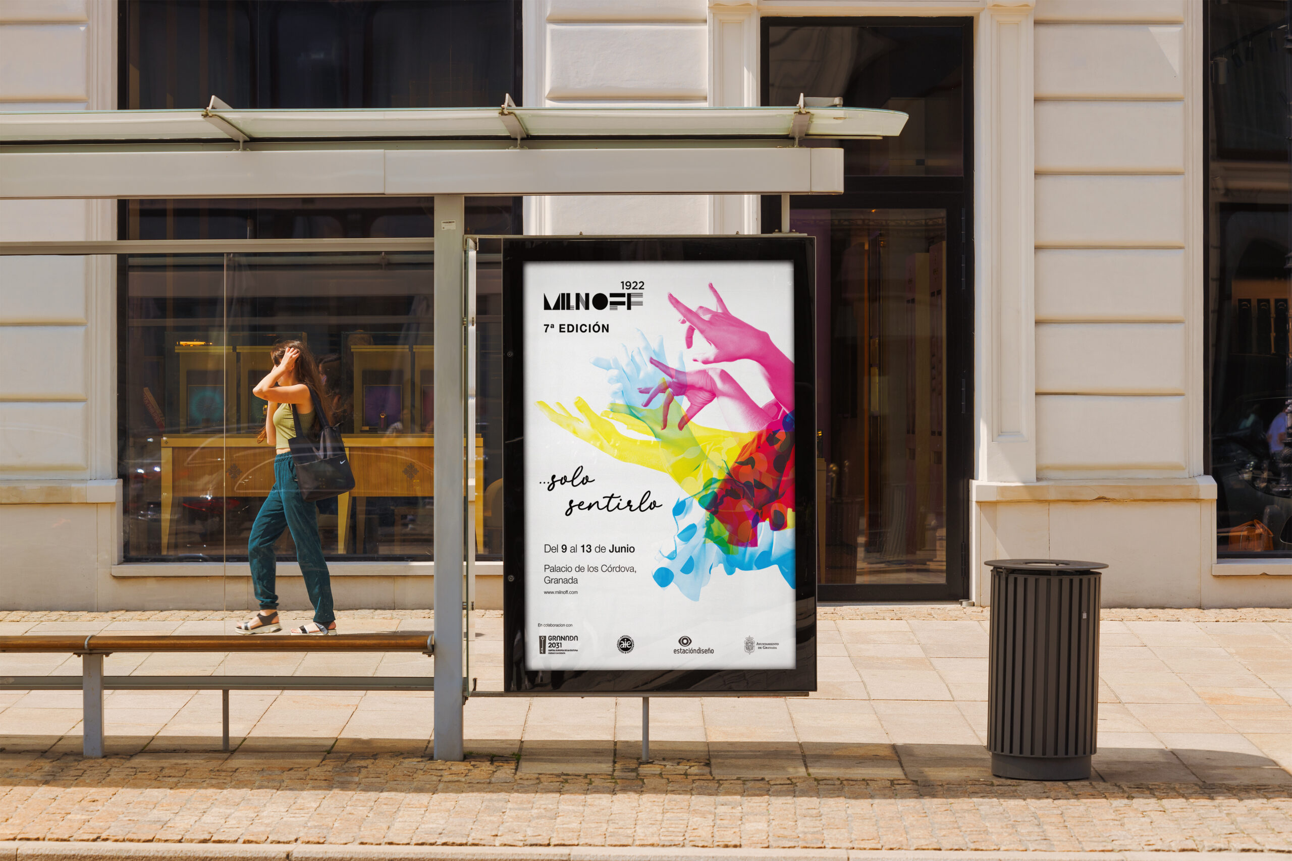 Cartel Lanzamiento Mockup